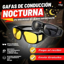 LENTES VISION ULTRA HD DIA/NOCHE 👓