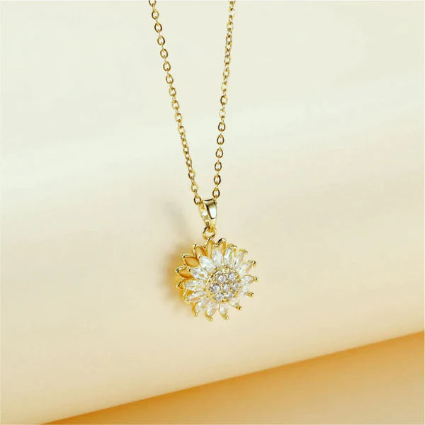 Collar Girasol Giratorio