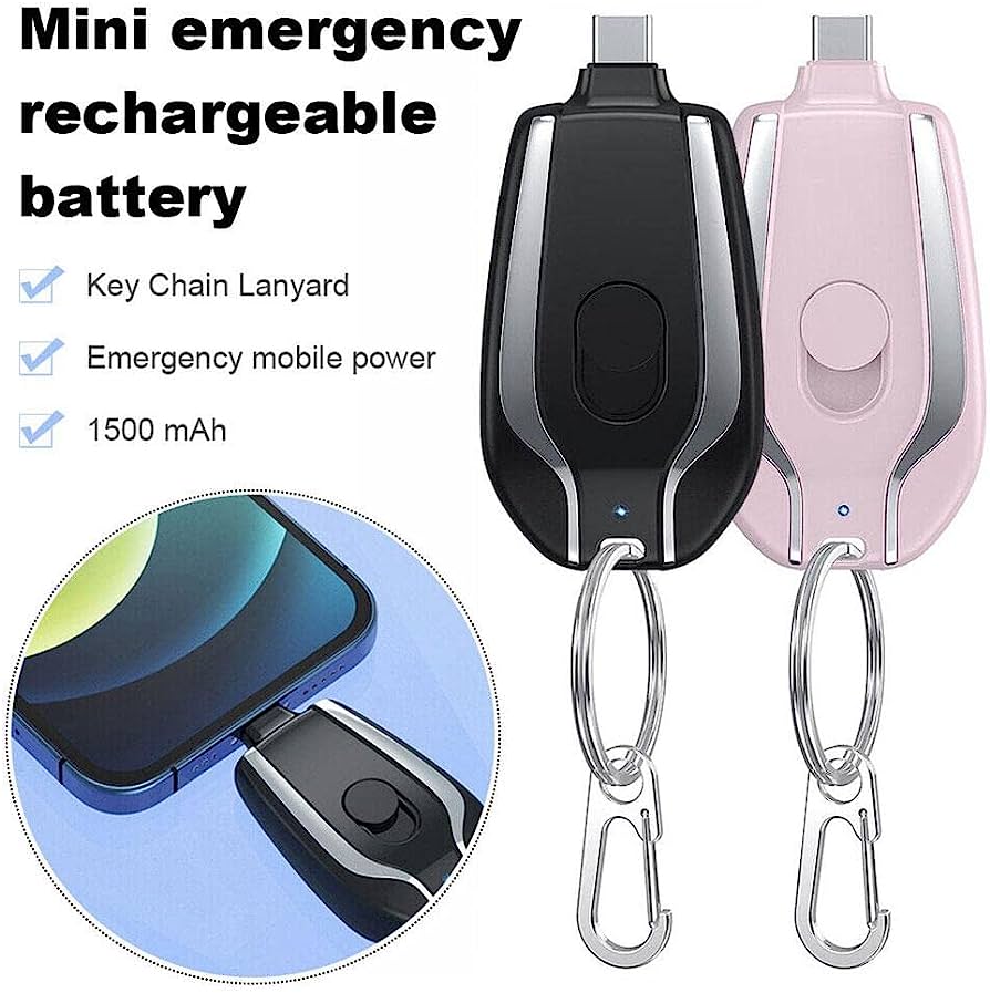 Llavero cargador portátil