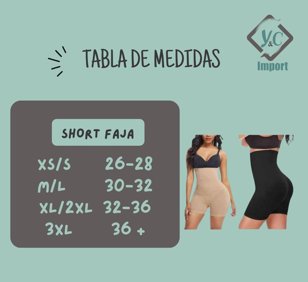 Short faja Moldeador